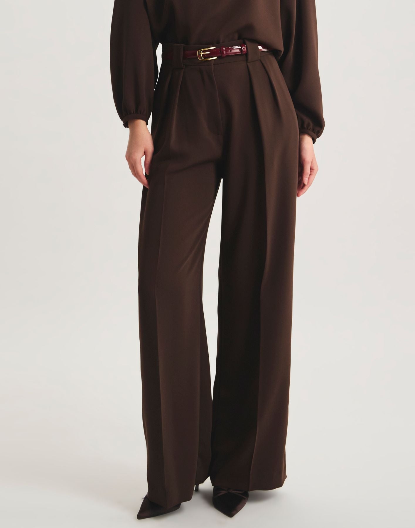 Marlène trousers with darts
