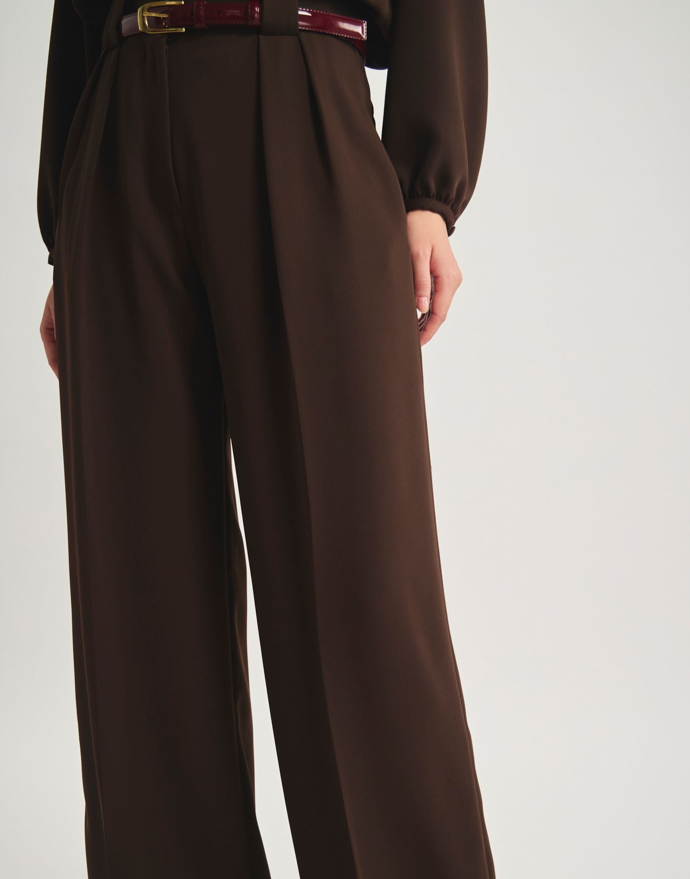 Marlène trousers with darts