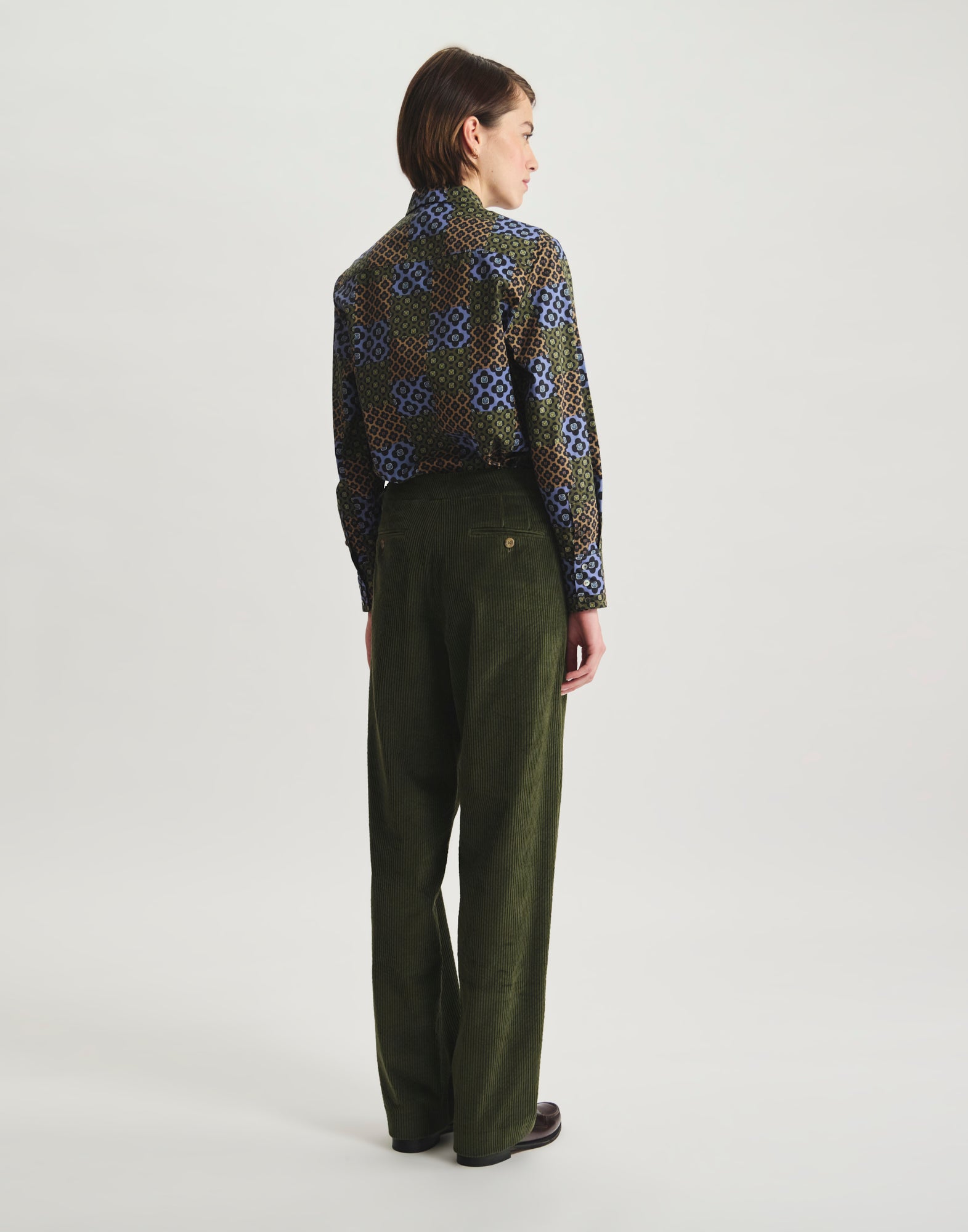 Pantalon à pinces Piotr en coton