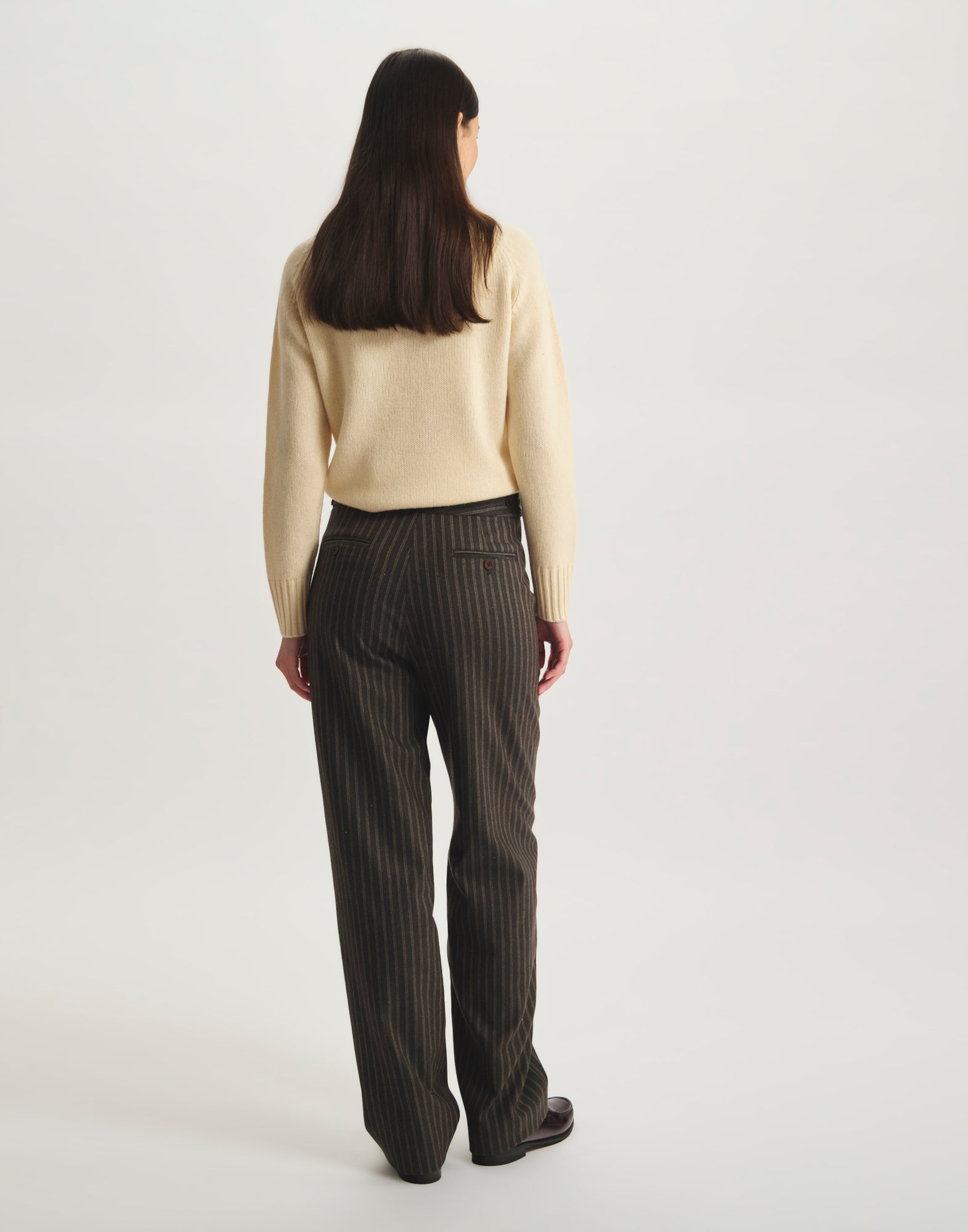 Pantalon à pinces Piotr en coton