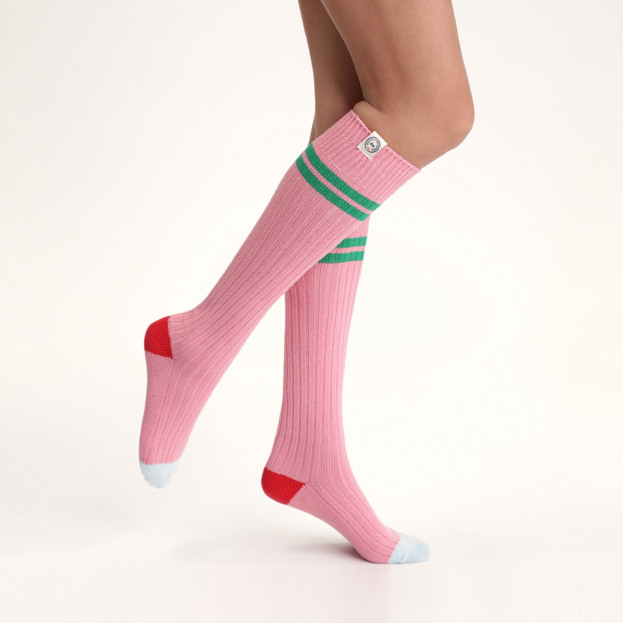 Calcetines de canalé DIM x Ines de La Fressange