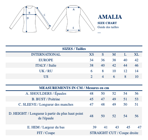 Maglia Amalia crudo