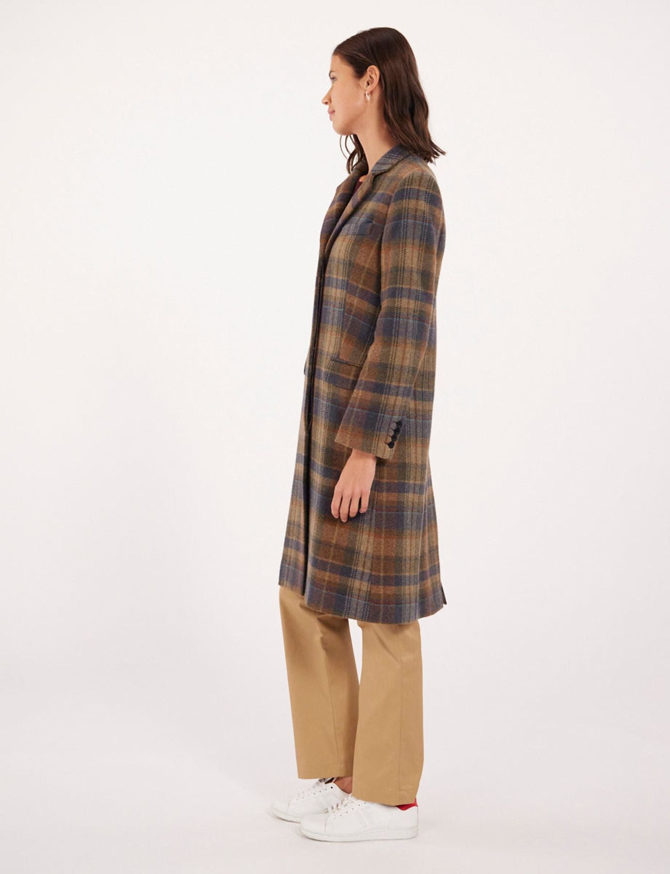 cappotto franck-khaki-checked