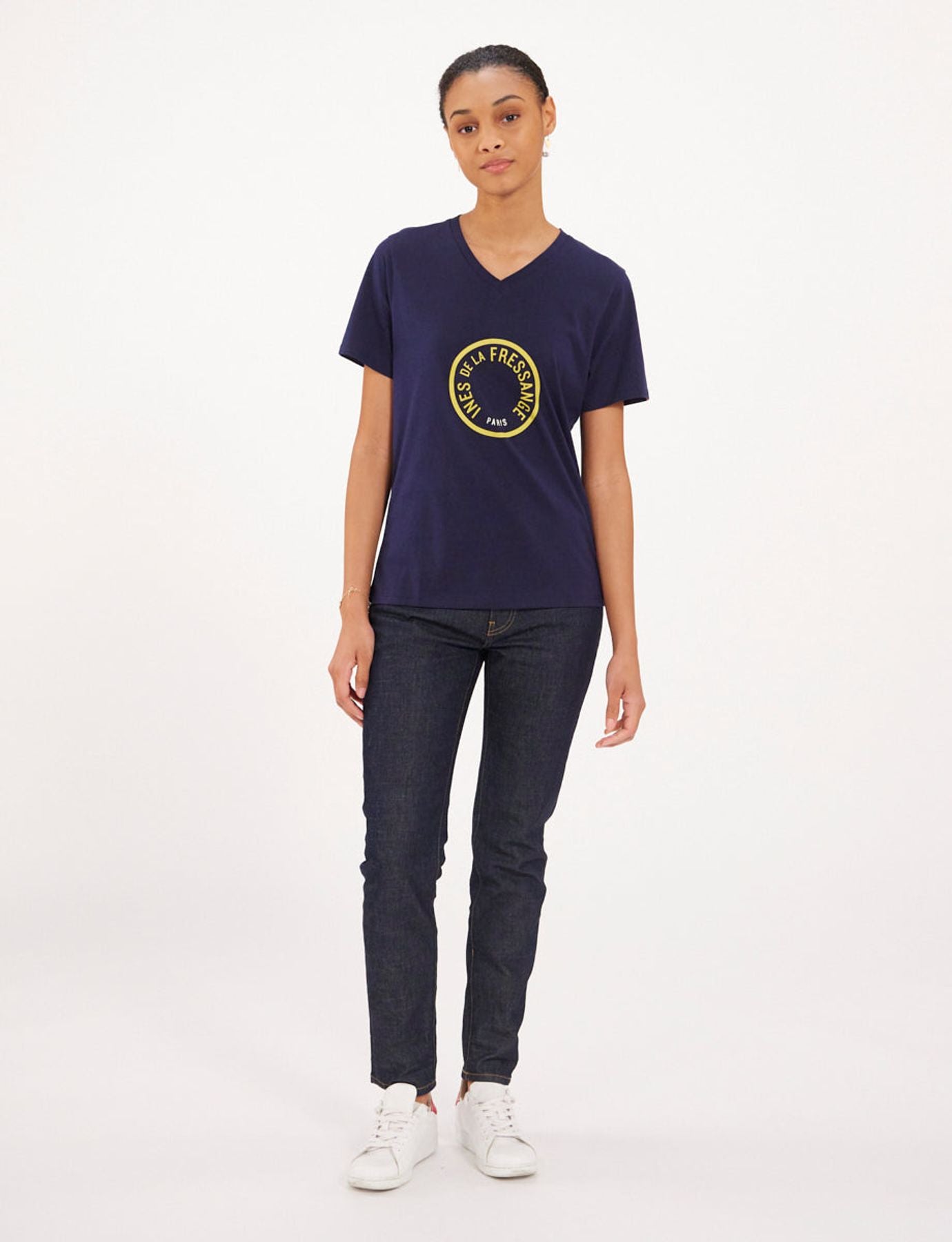 t-shirt-aurora-blu-navy-giallo