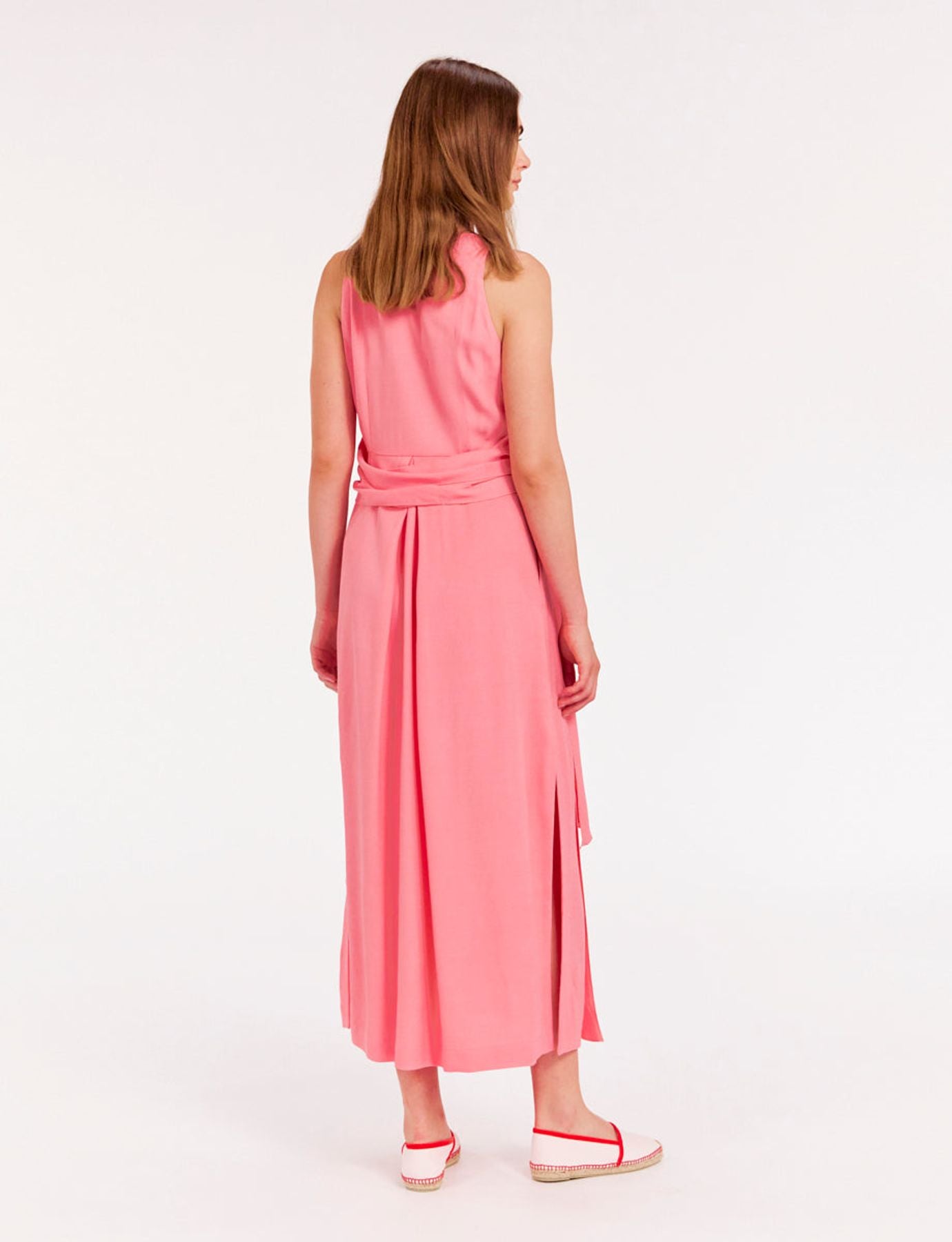 robe-ambre-longue-en-viscose-rose