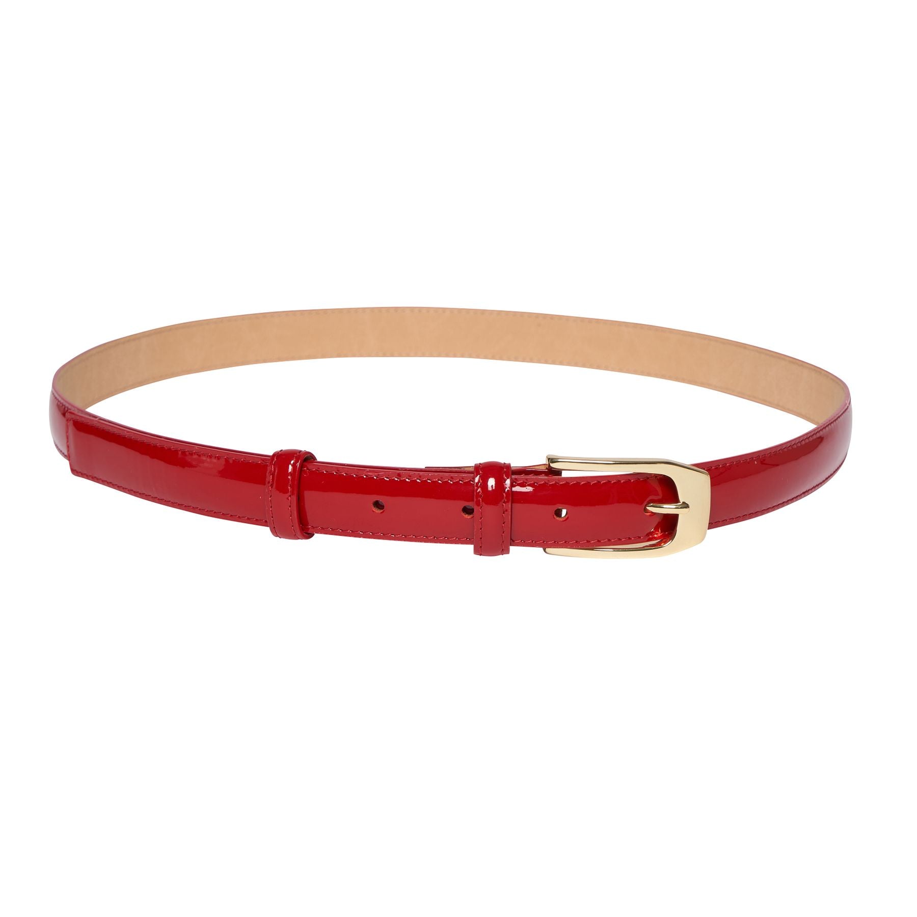 Cintura Aurelia in vernice rossa
