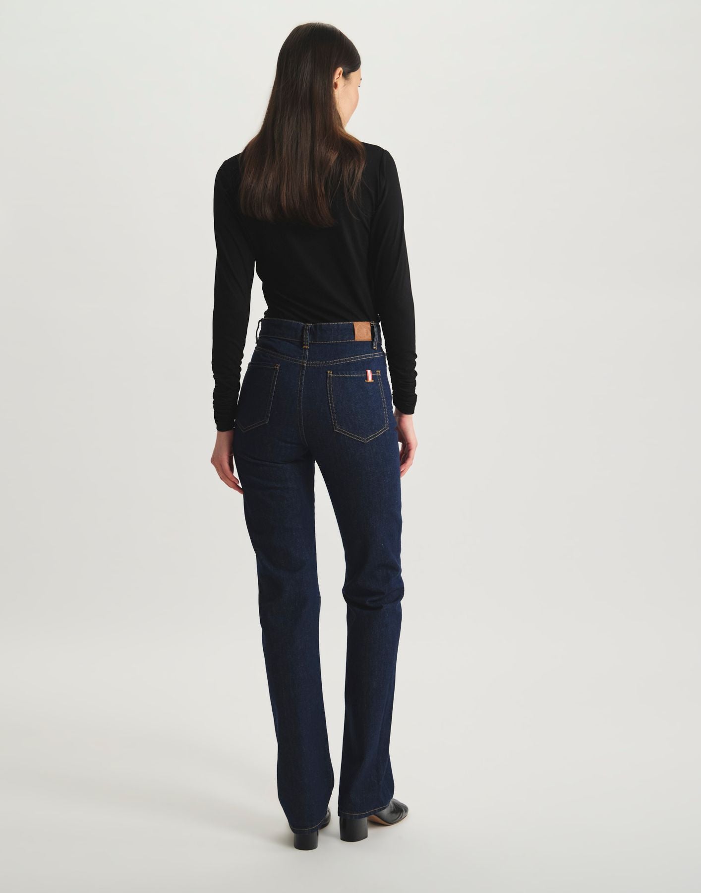 Neil jeans in navy cotton