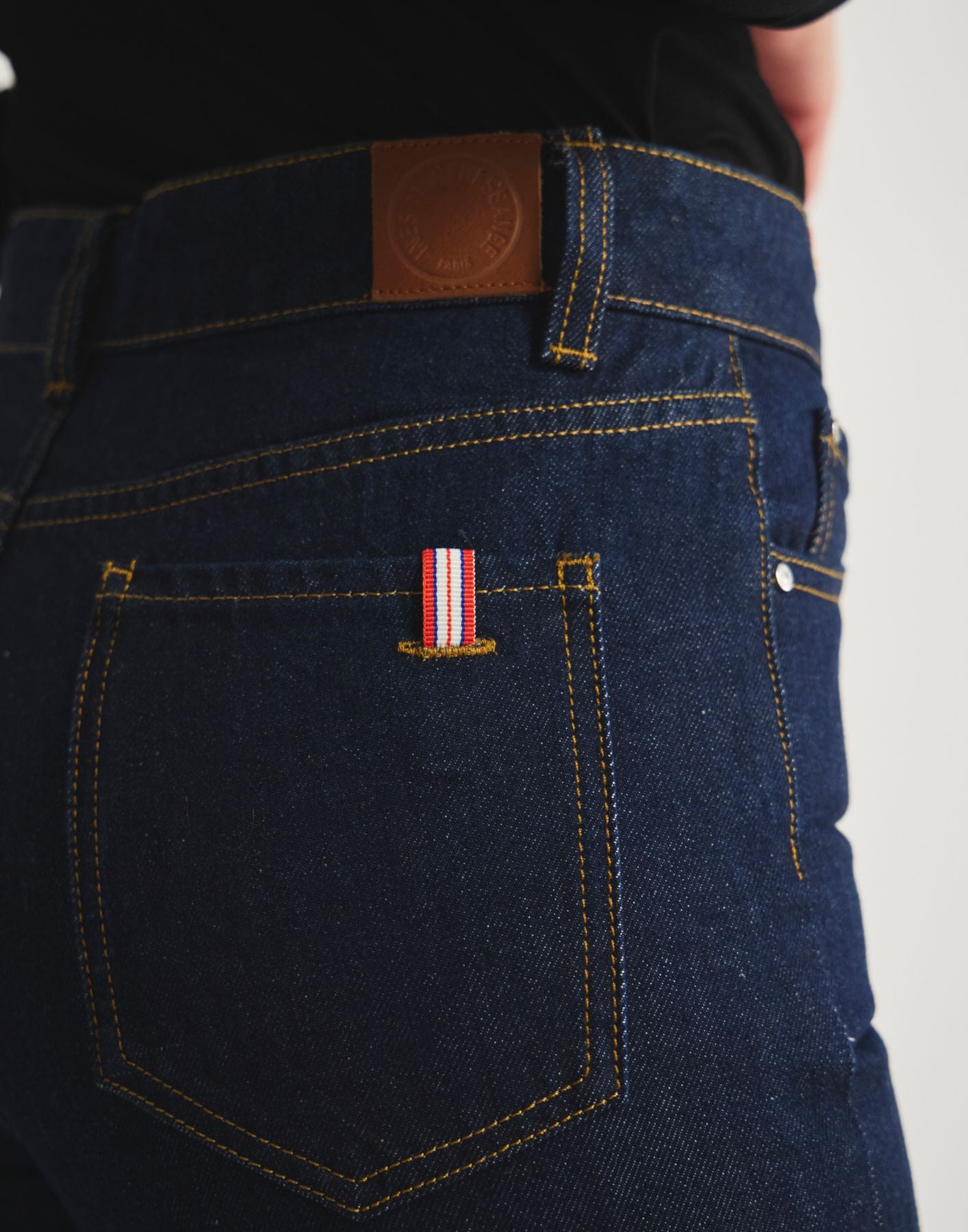 Neil jeans in navy cotton