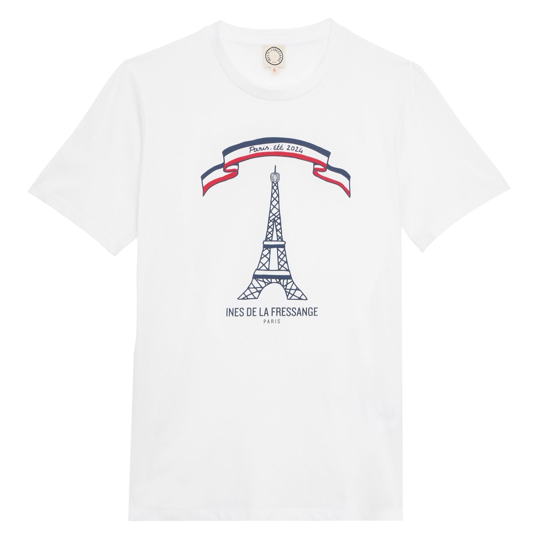 T-shirt in edizione limitata, estate 2024 a Parigi, design "Torre Eiffel".
