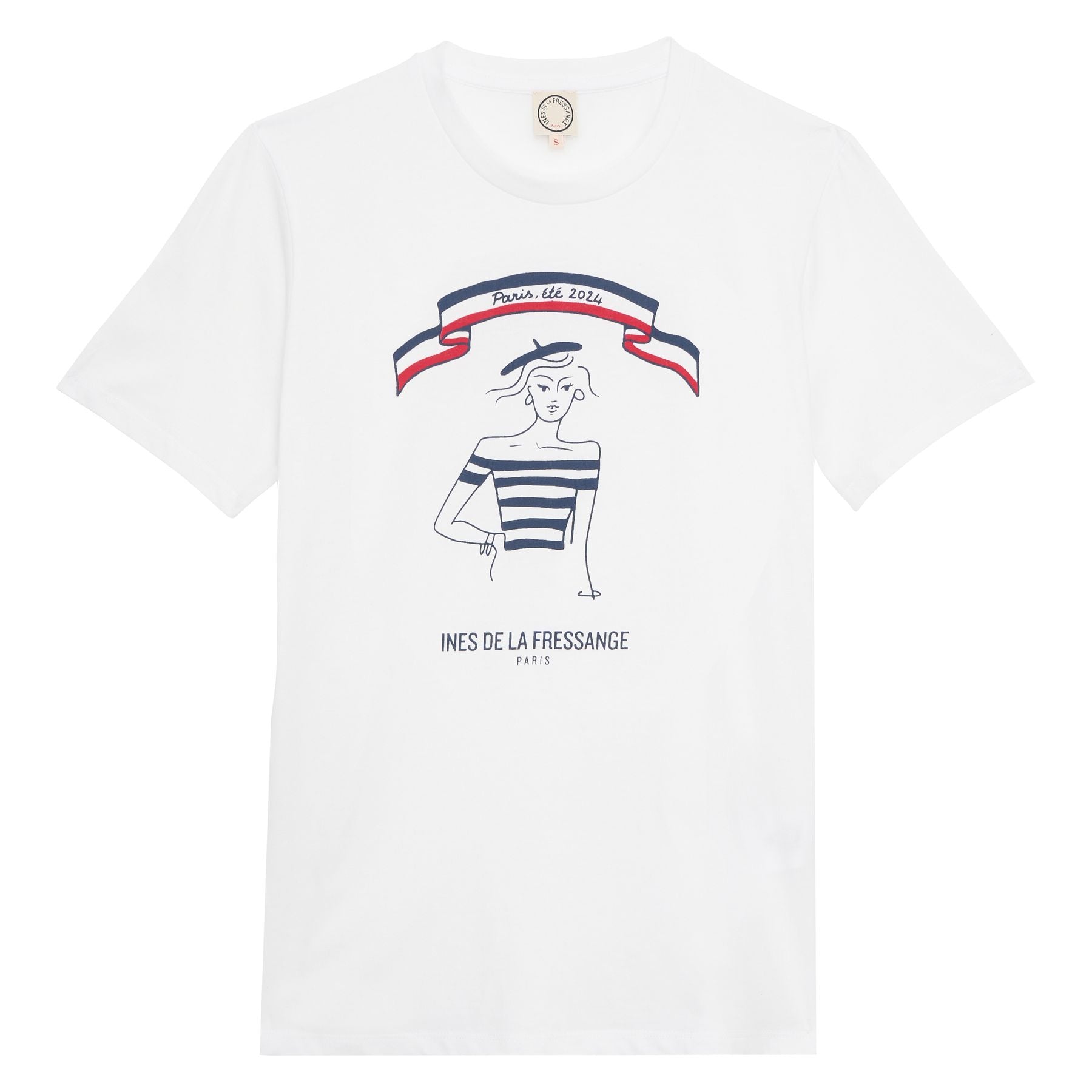 Camiseta in edizione limitata, gennaio 2024 a Parigi, modello "Parisienne