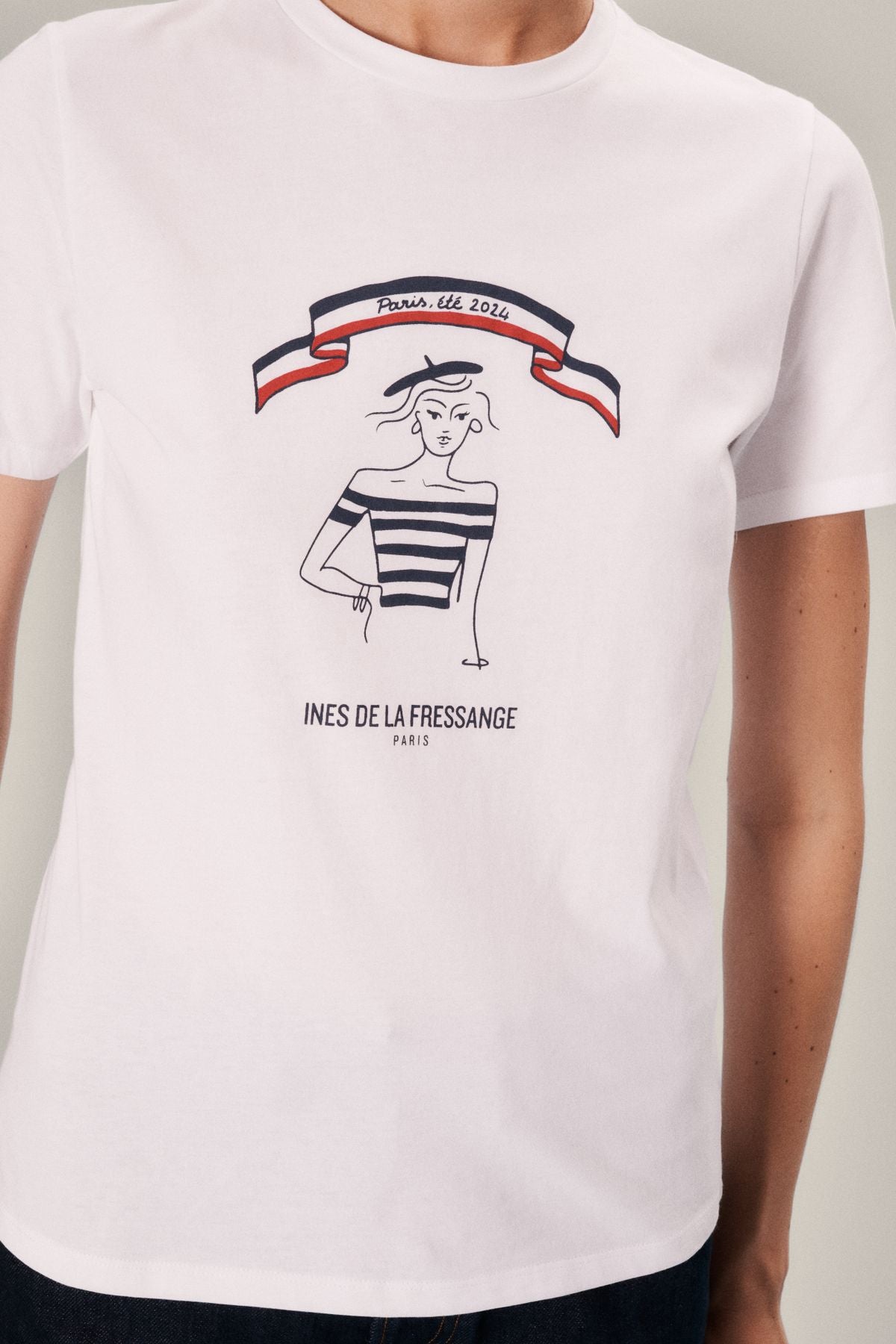 T-shirt in edizione limitata, estate 2024 a Parigi, modello "Parisienne".