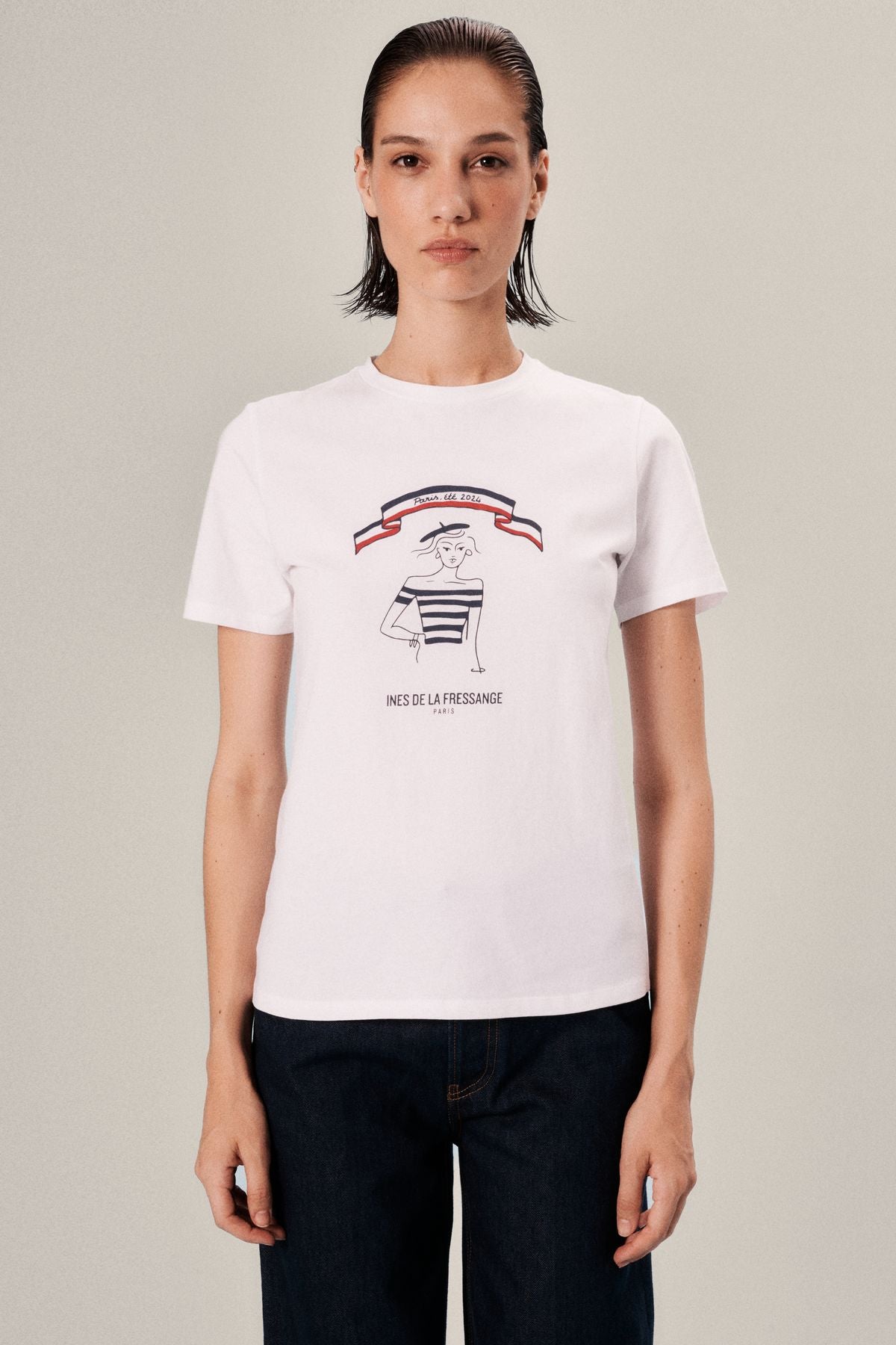 T-shirt in edizione limitata, estate 2024 a Parigi, modello "Parisienne".