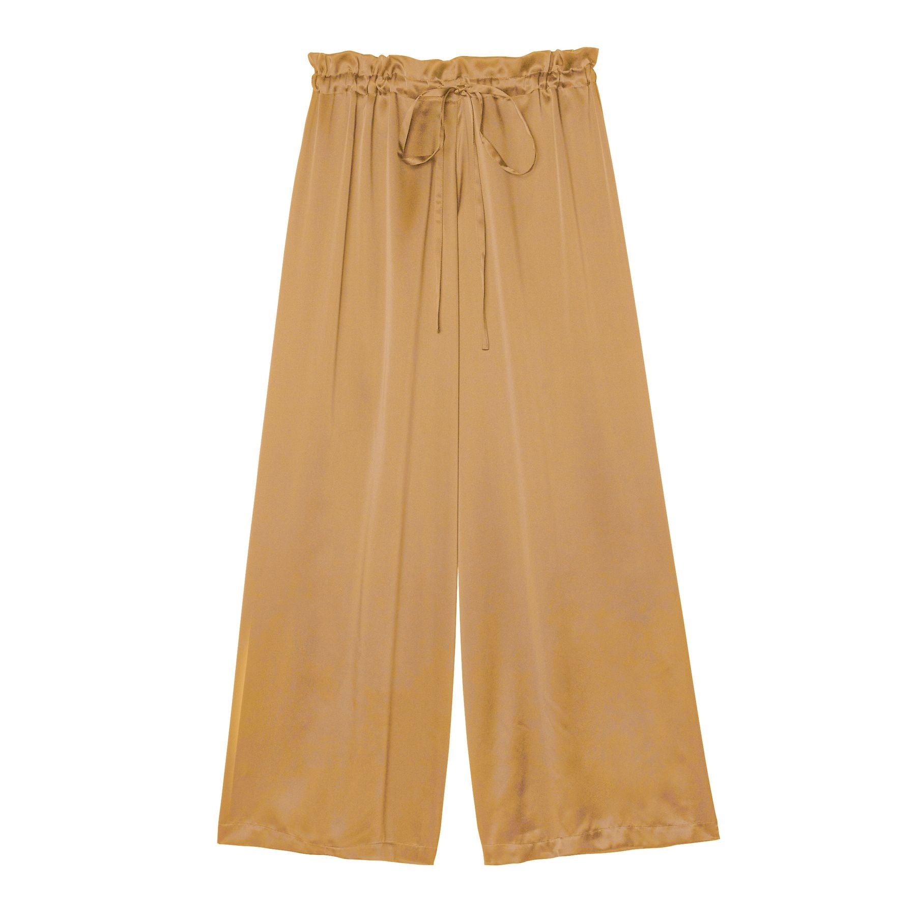Kurt wide-leg camel trousers