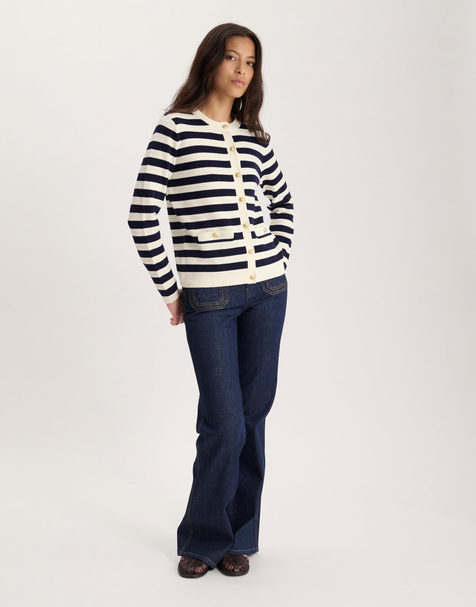 Vanilla cotton sweater