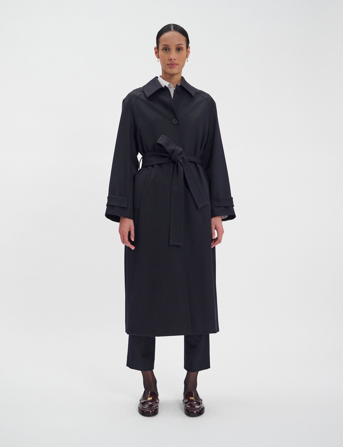 Cappotto Esmé, lana marina