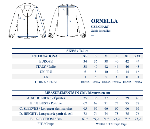 Camicetta Ornella con stampa di foglie di quercia