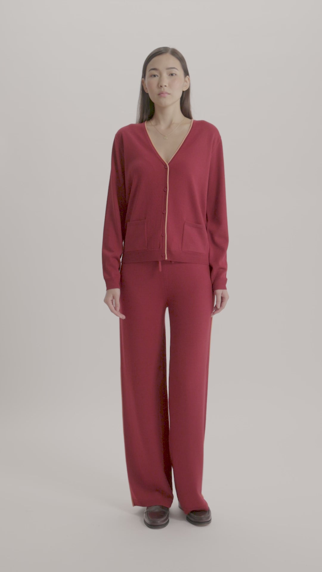 MASTER_15K058WE007-P341 BURGUNDY CORAL-XS - video