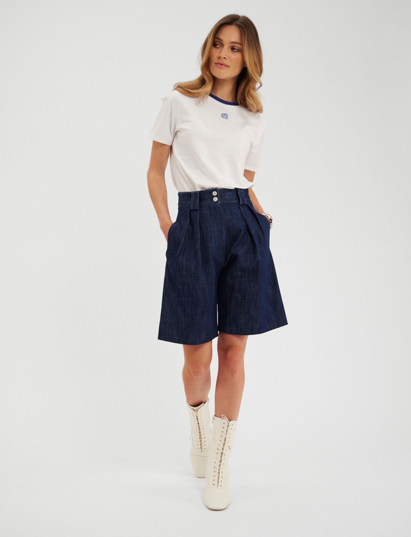 Pantaloncini in cotone Odette