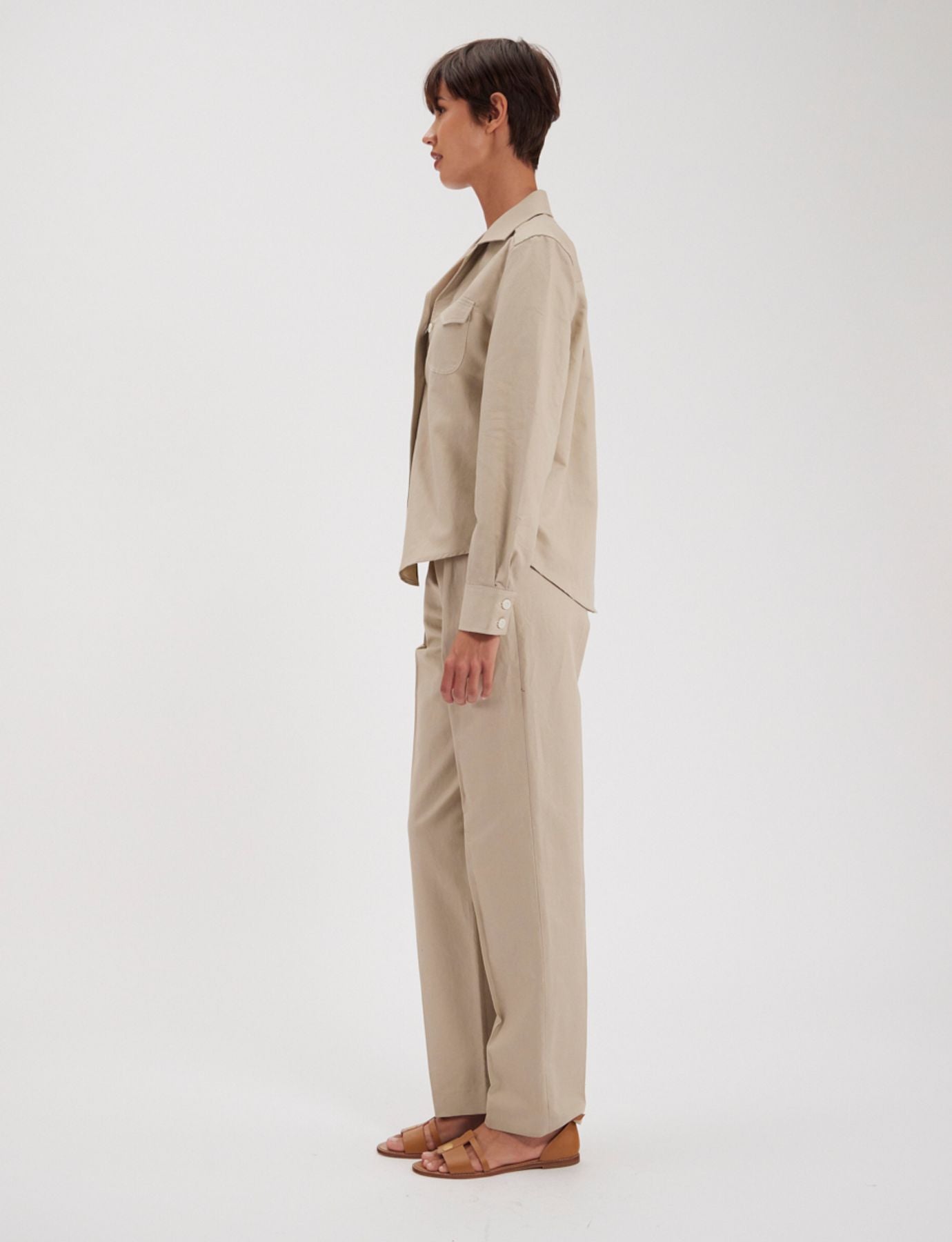 Camicia Evana beige