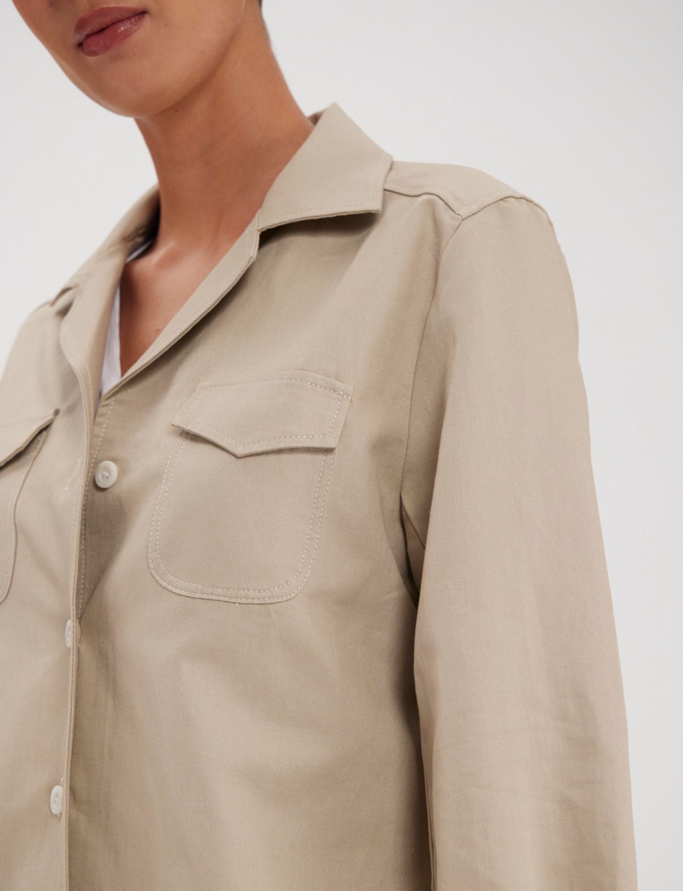 Camicia Evana beige