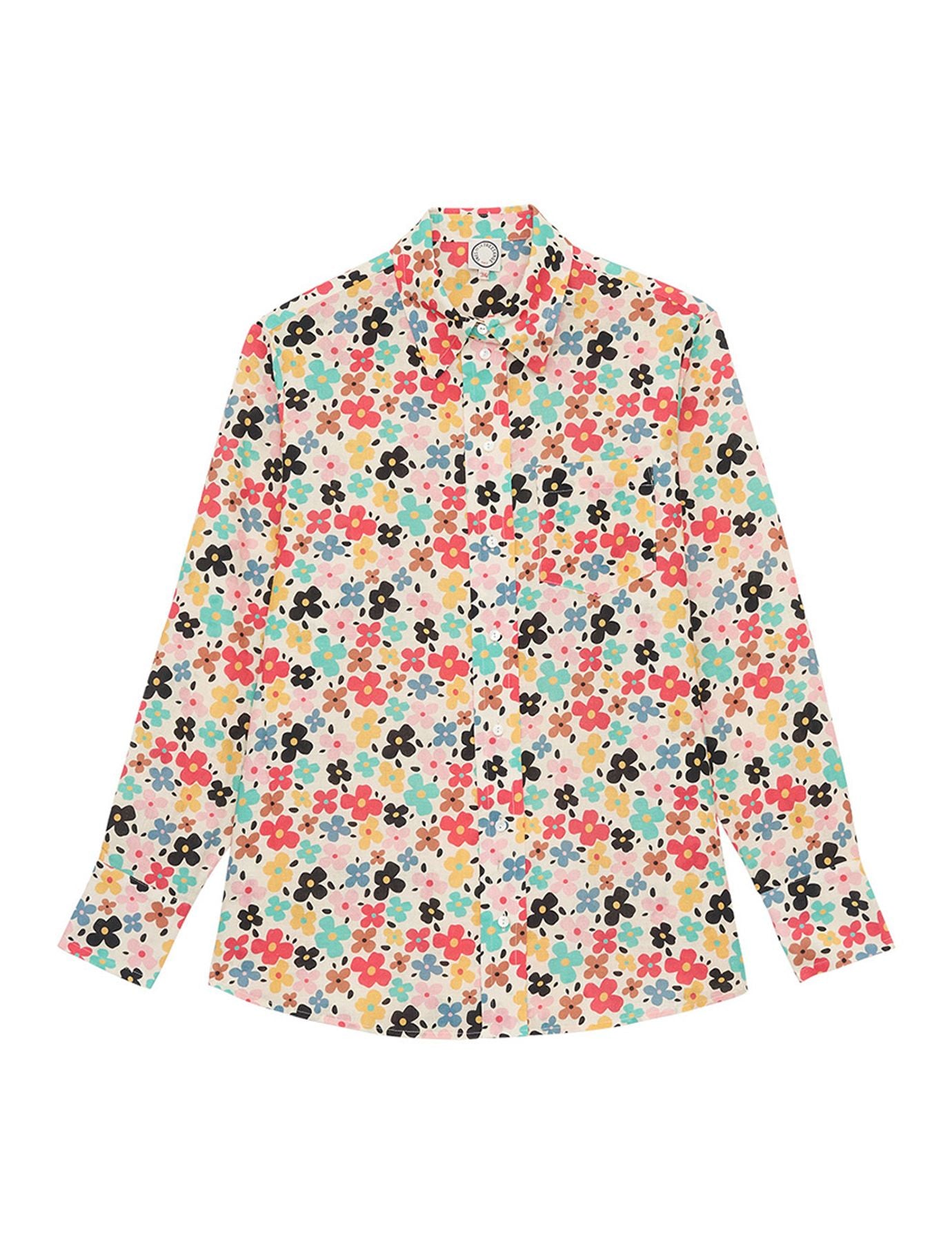Camicia Maureen in lino e cotone