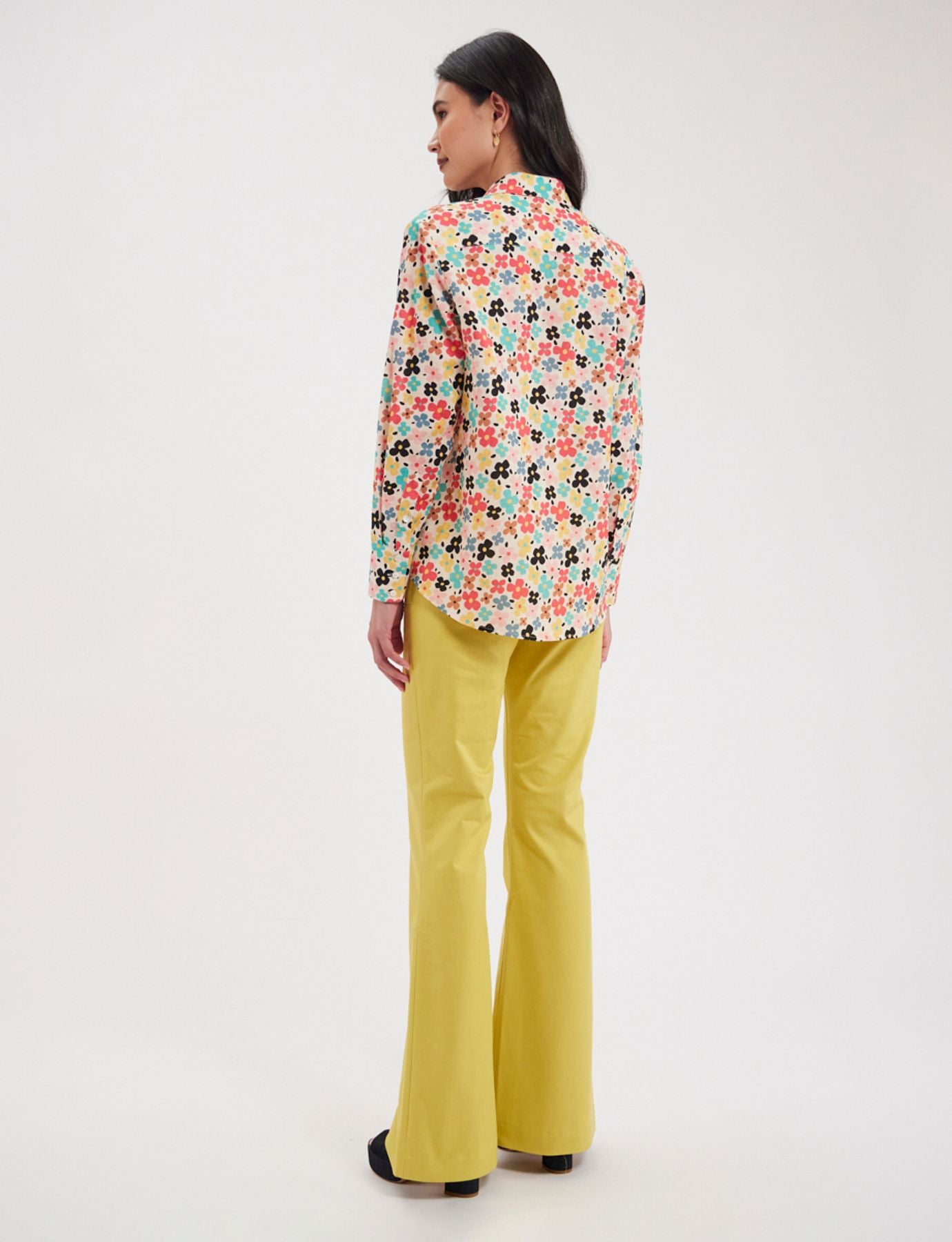 Camicia Maureen in lino e cotone
