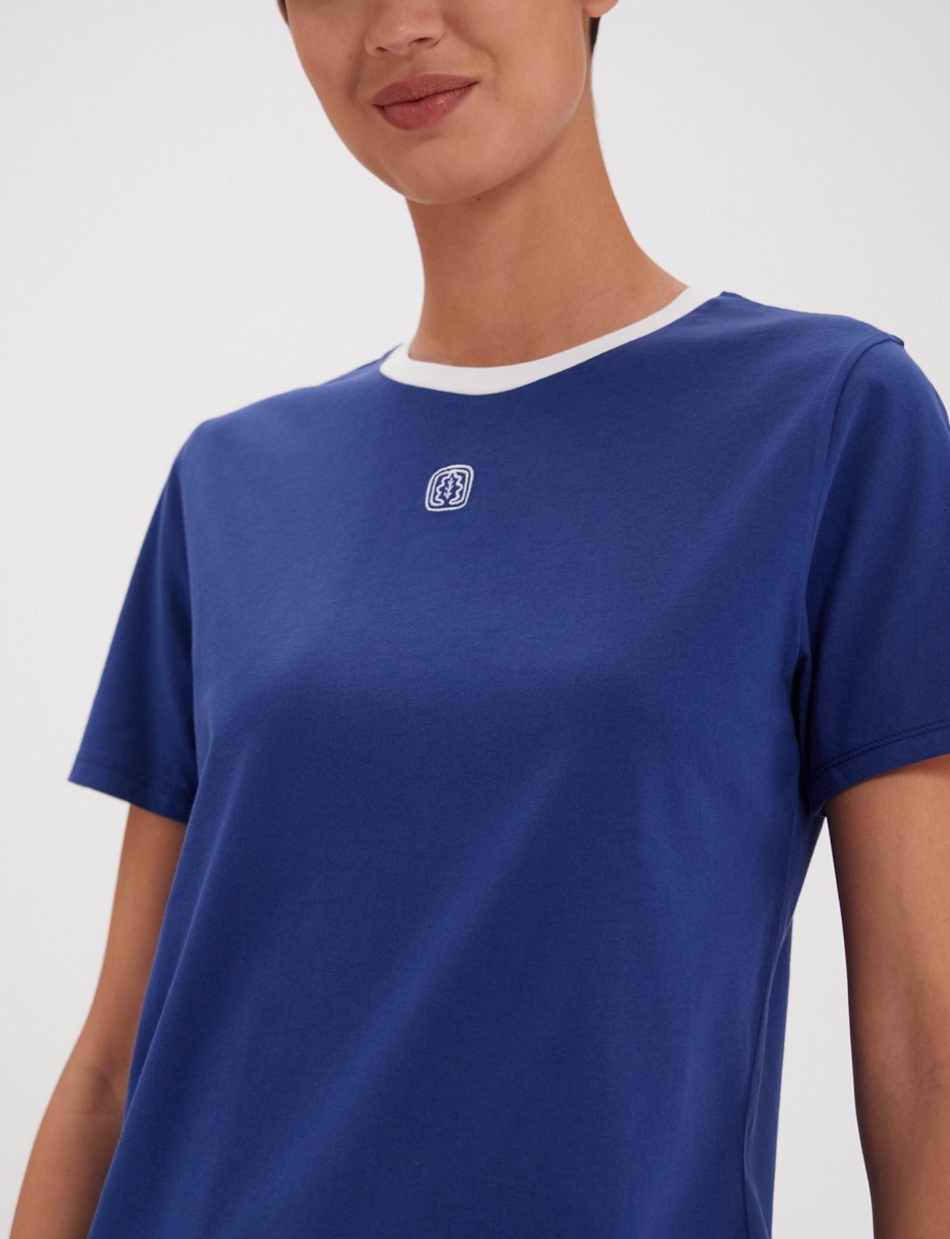 Paul Tee Shirt in cotone organico blu