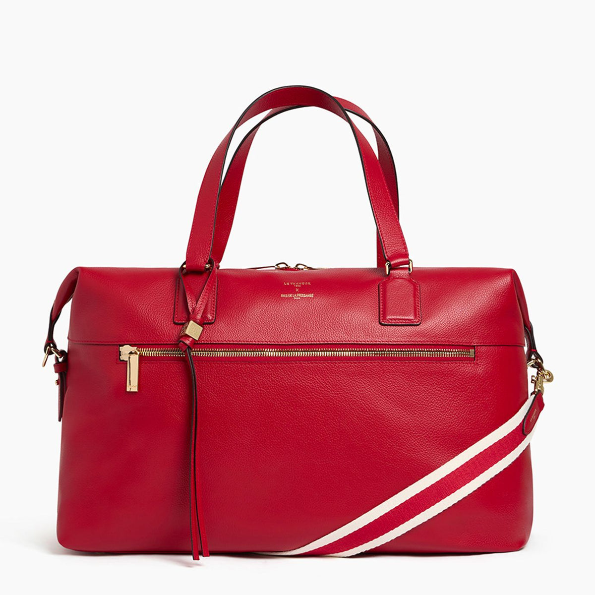 Le Tanneur Sac Ines De La Fressange Rouge Maroquinerie Le Tanneur - Main Image