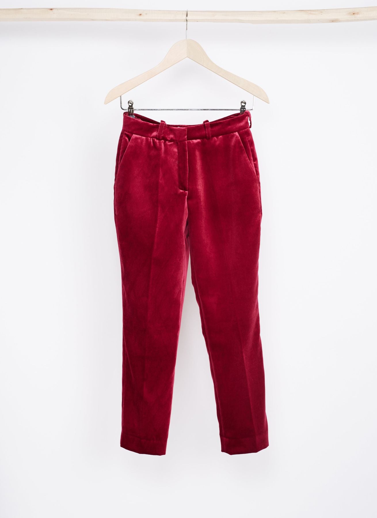 pantaloni rosso-rubino-audrey