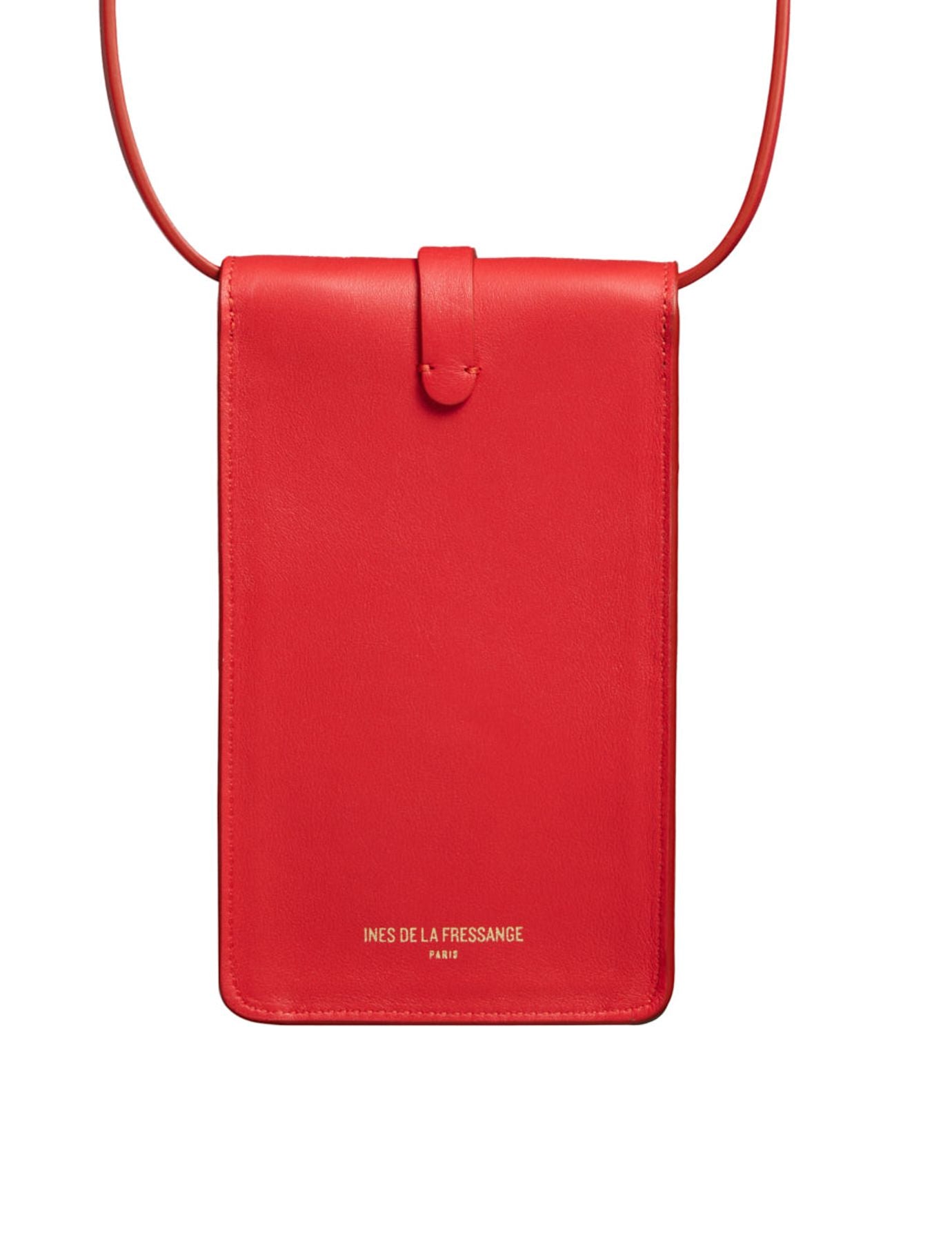 borsa smartphone-leonore-cuir-rosso