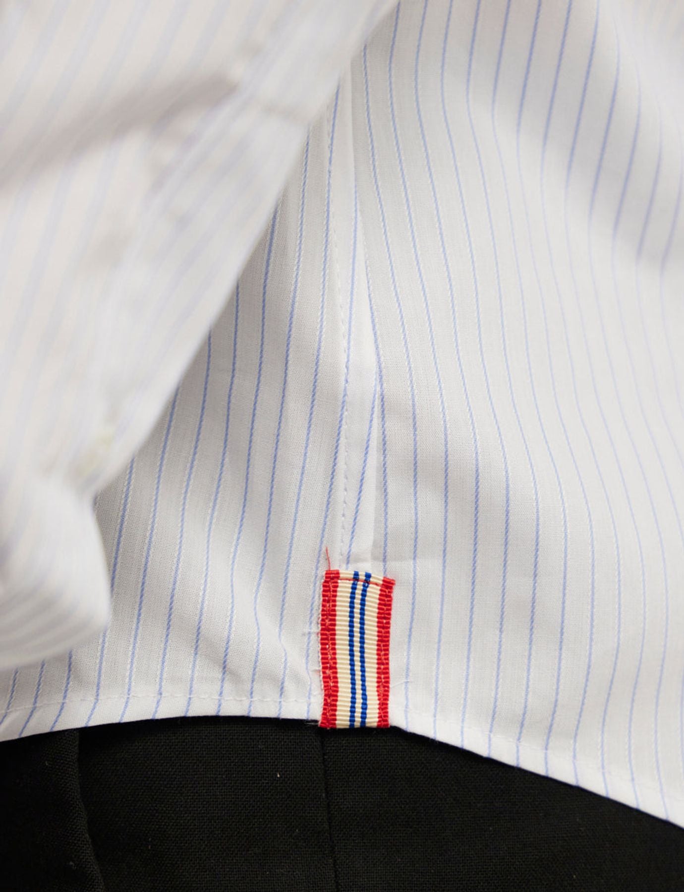 camicia uomo-bianco-oliva-bianco-fine-stripes