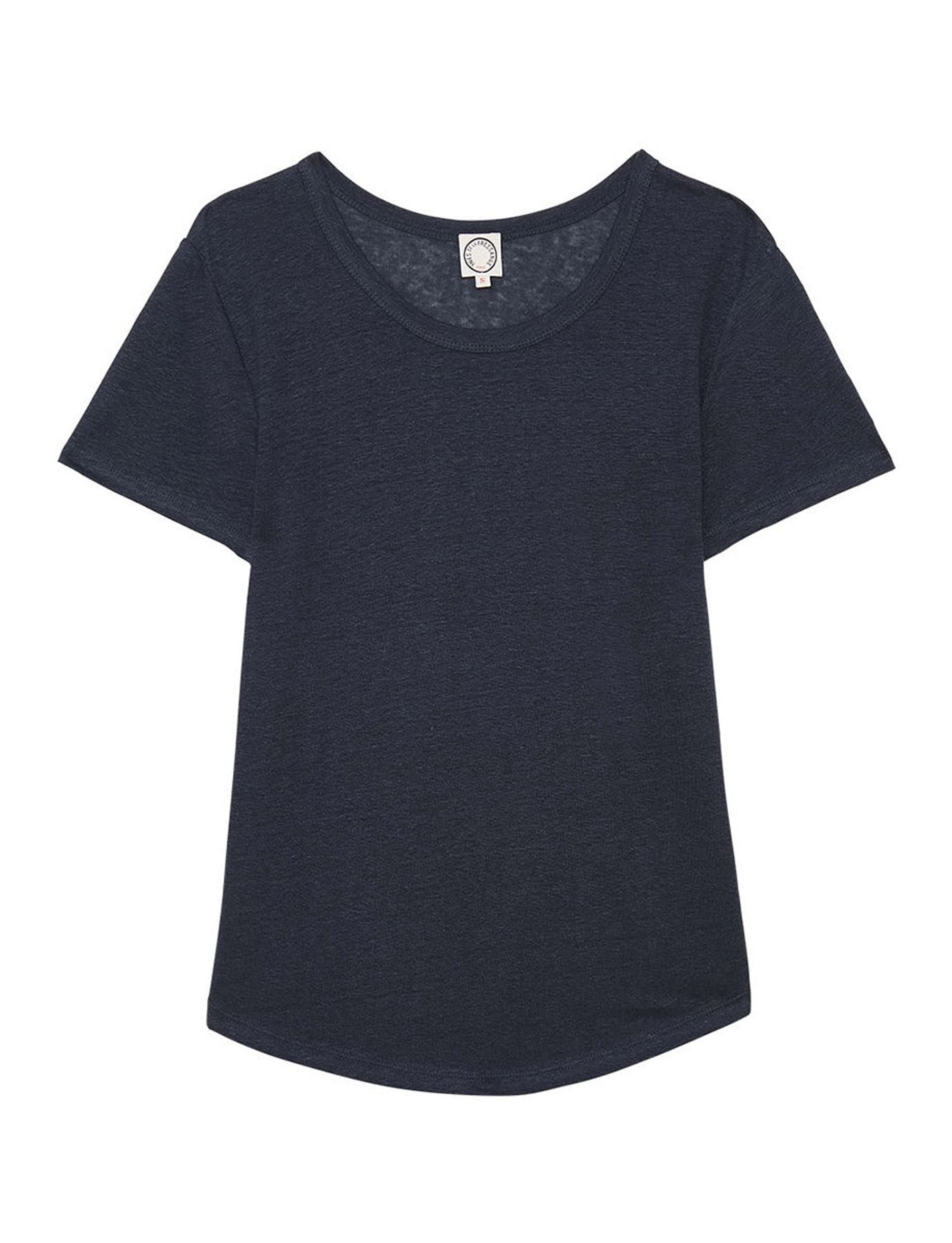 t-shirt-lison-in-linen-blu-navy