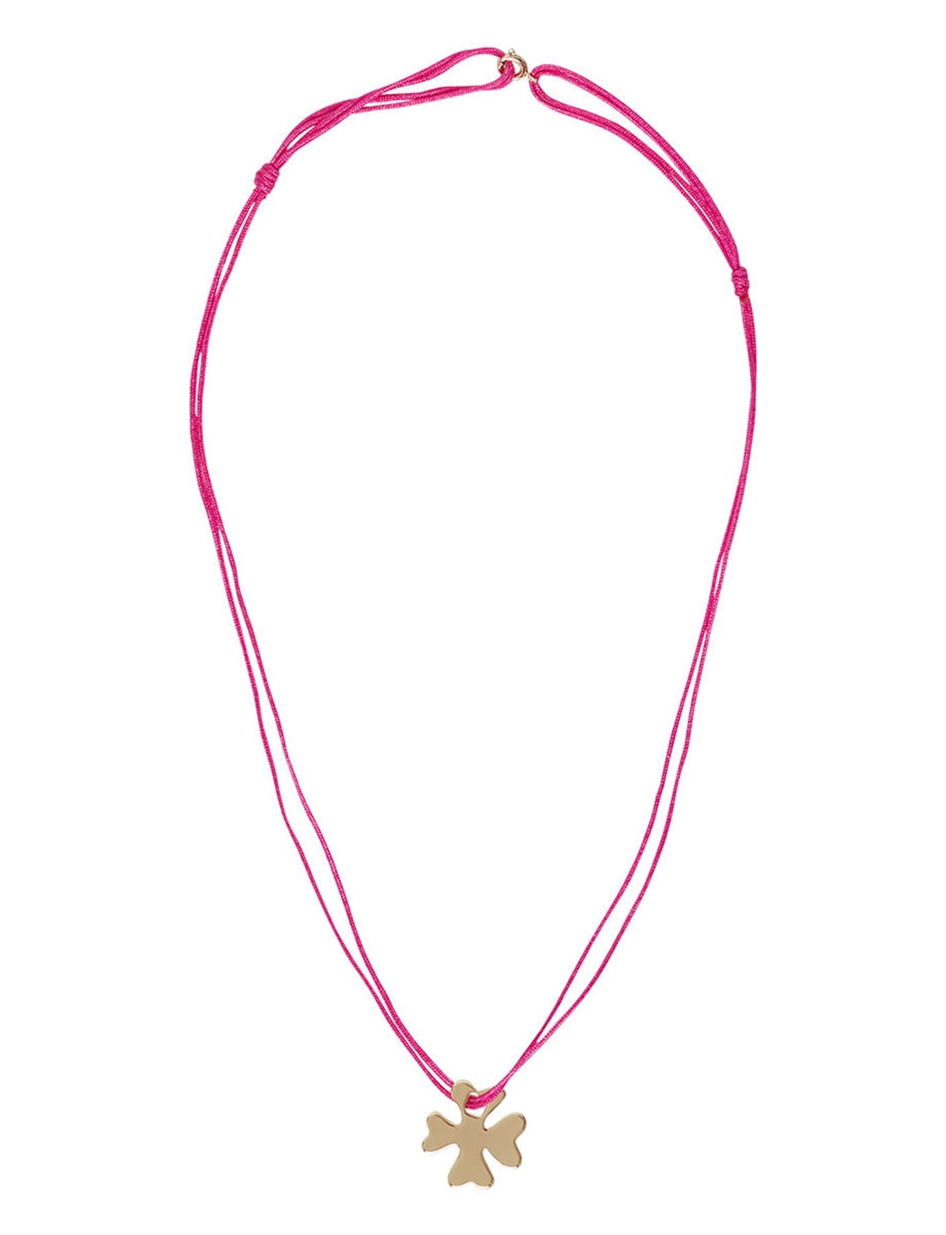 collana-perlina-piatto-filo d'oro-rosa