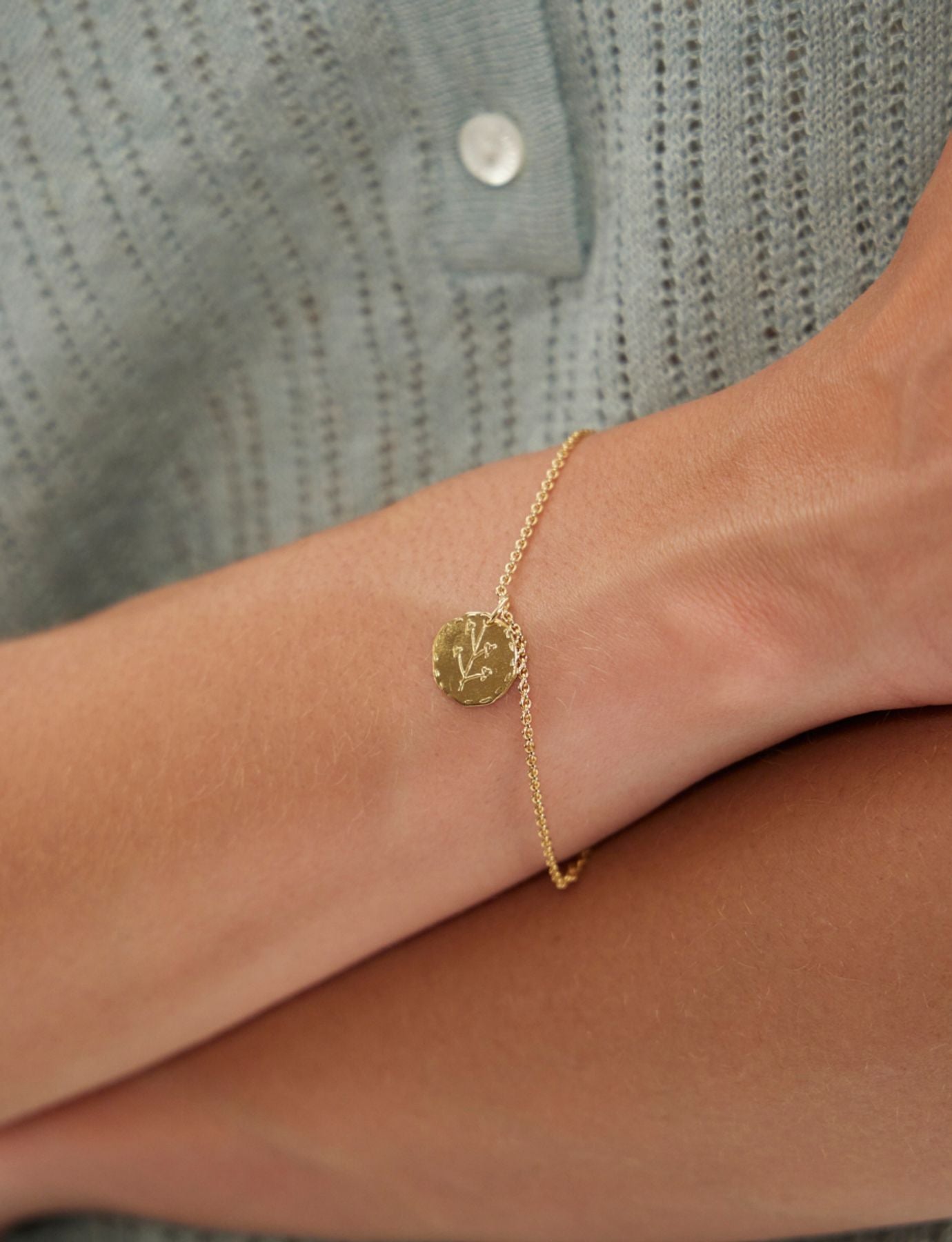 Bracciale a cuore Lutece placcato oro