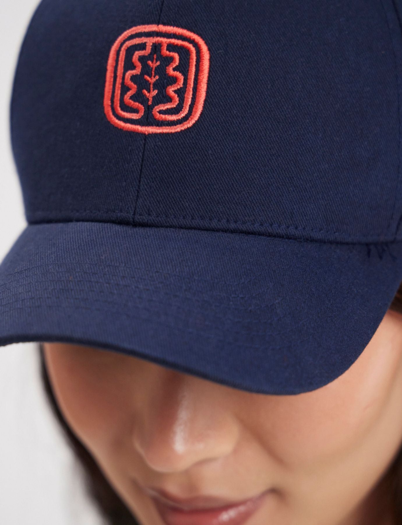 Cappello Sydney in cotone blu scuro