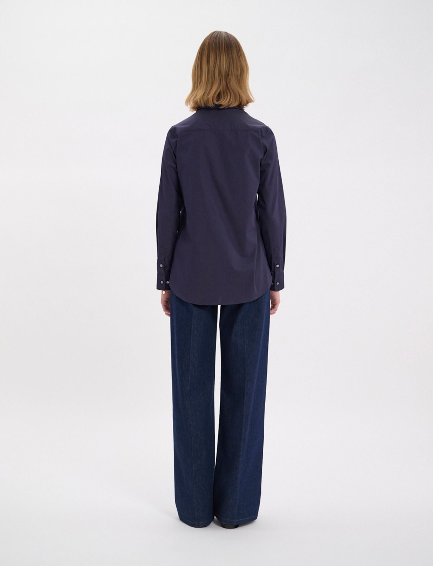 Camicia Martin blu navy