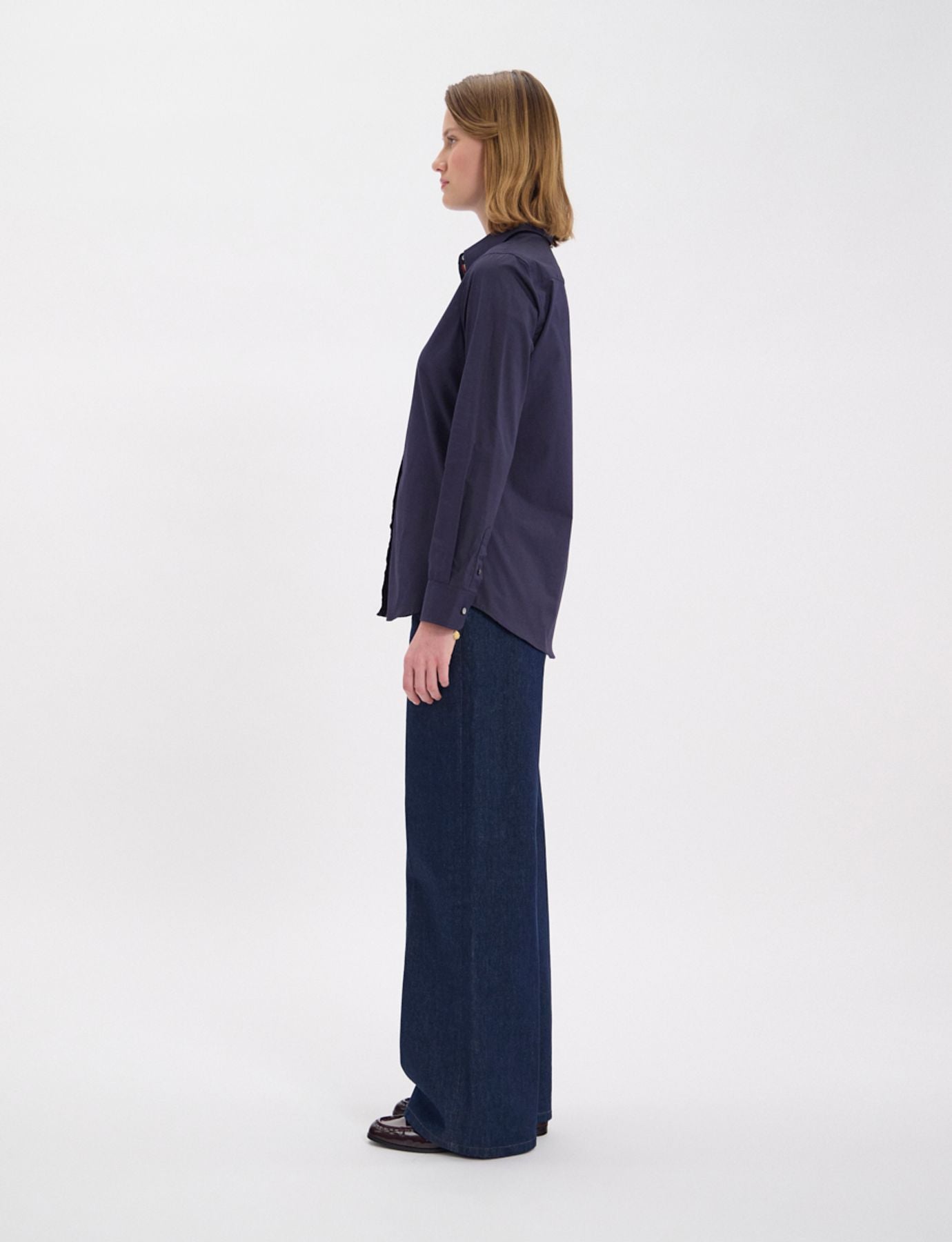 Camicia Martin blu navy