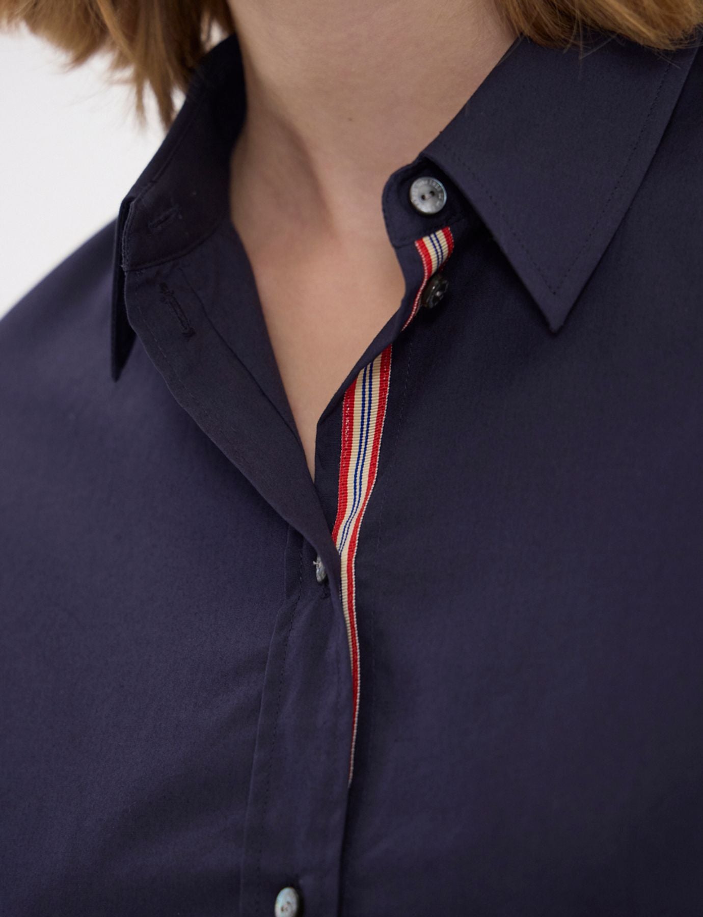 Camicia Martin blu navy