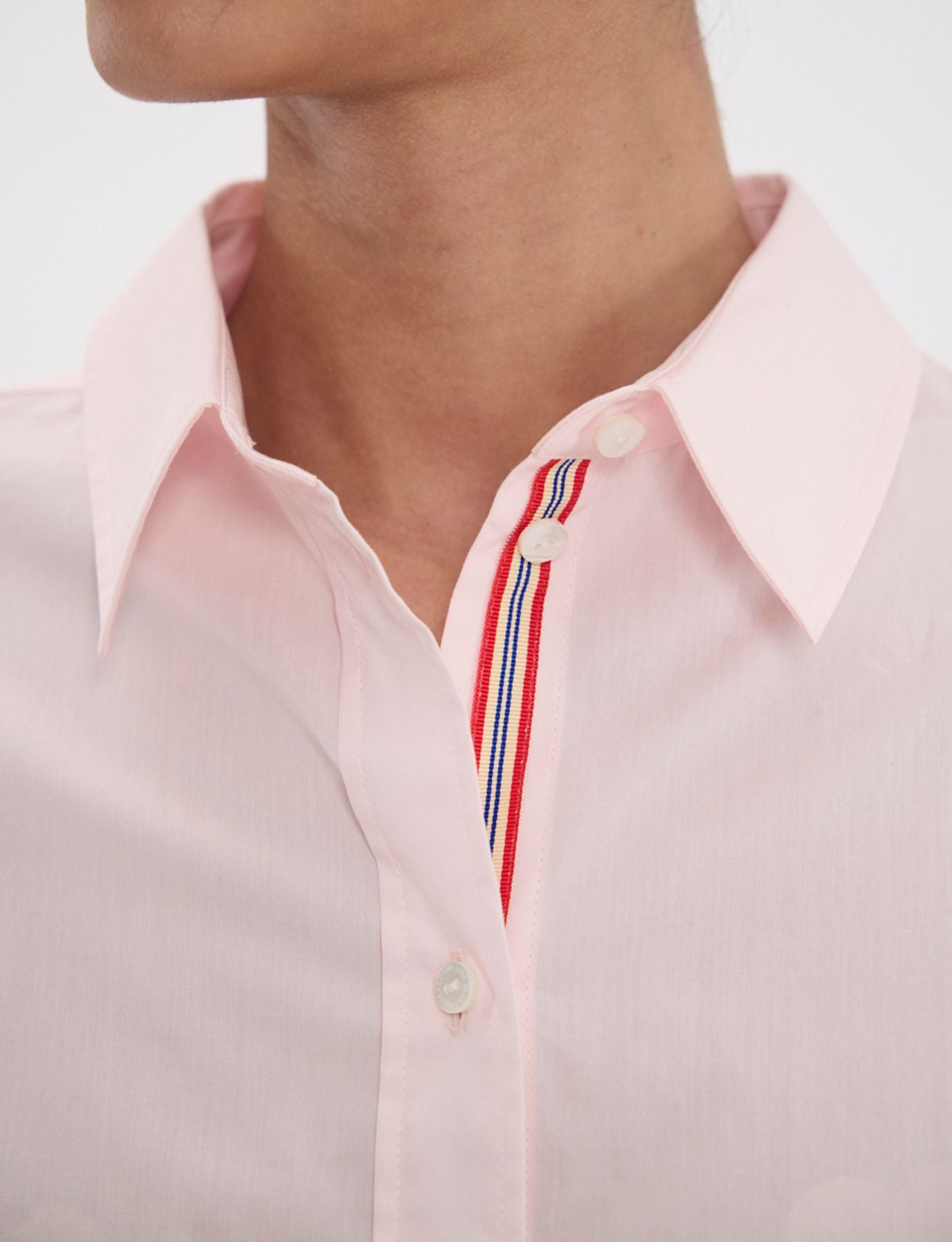 Camicia Martin rosa pallido