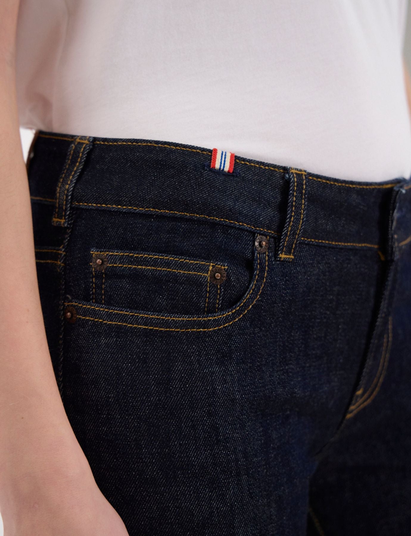 Jeans Anemone in cotone blu navy x Notify