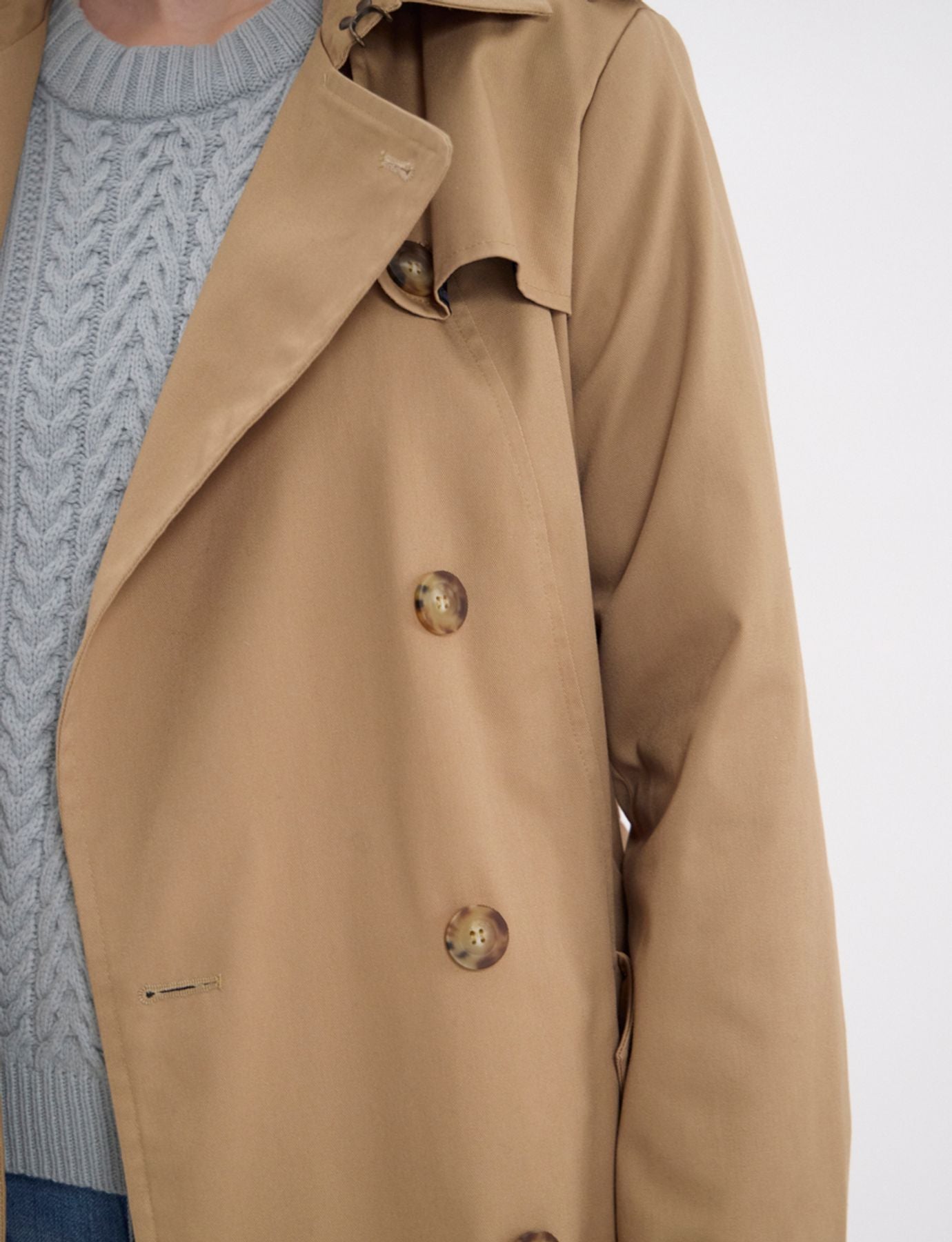 Trench Gaultier beige