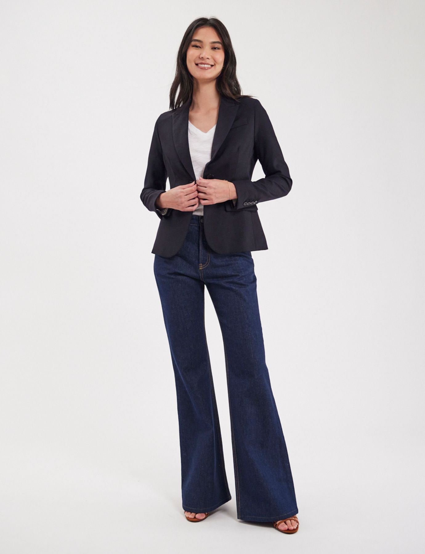 Giacca Nicoletta blu navy