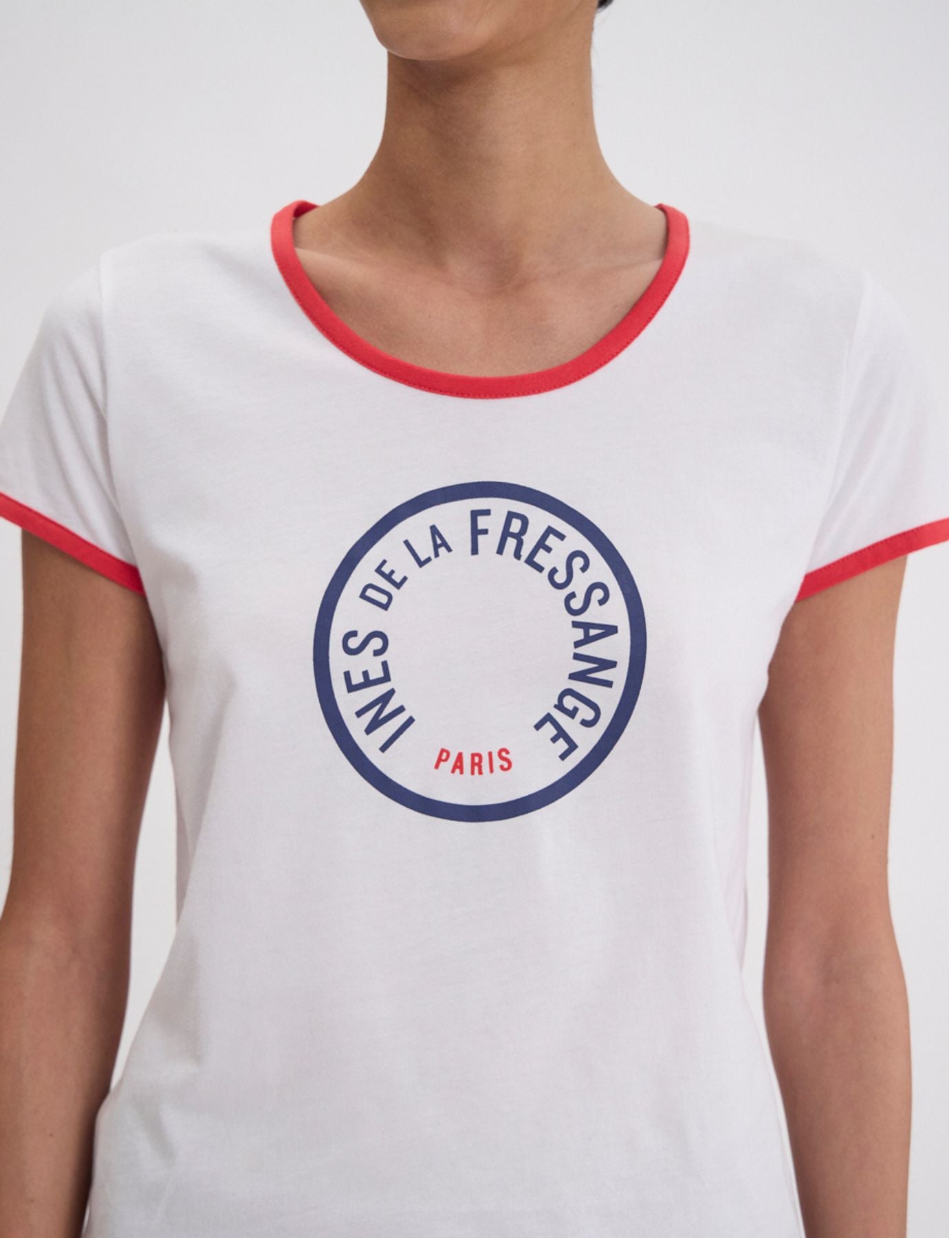 T-shirt Priscilla in cotone bianco